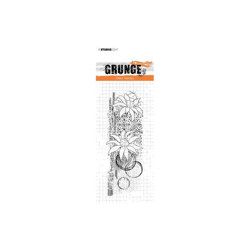 Studio Light Clear Stamp Grunge Collection nr.500  52x148mm