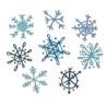 Sizzix Thinlits Die Set 8PK - Scribbly Snowflakes  Tim Holtz