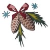 SIZZIX TIM HOLTZ THINLITS DIE "Festive Trims"
