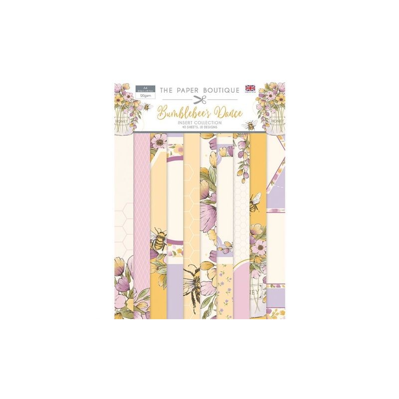 The Paper Boutique A4 Bumblebee's Dance insert collection
