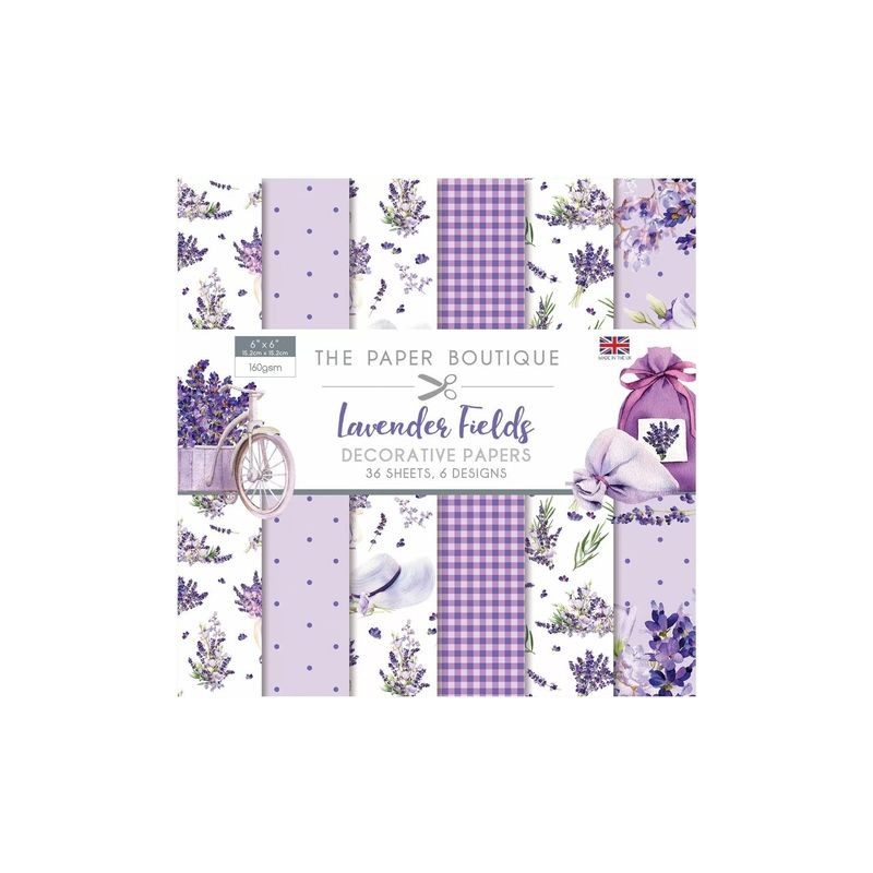The Paper Boutique Lavender fields 6x6 Paper pad