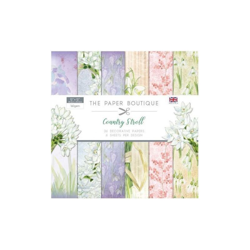 Creative Expressions The Paper Boutique Paperpad 12x12 "Country Stroll"