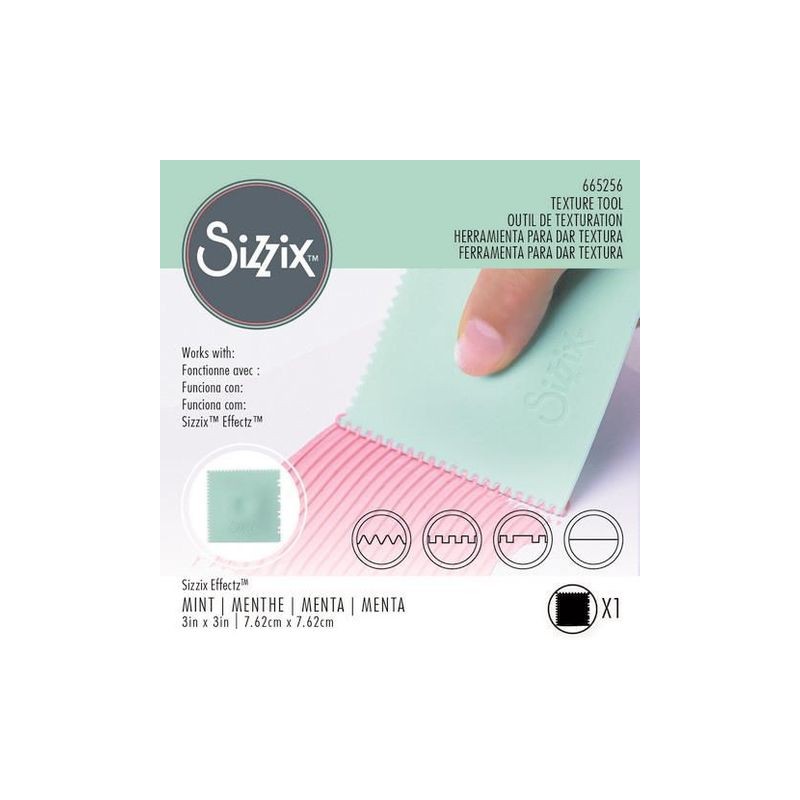Sizzix Textured Effectz Tool Mint