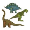 Sizzix Thinlits Die Set - 3PK Prehistoric Dinos