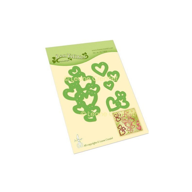 LeCrea - Lea’bilitie Heart ornaments cutting die