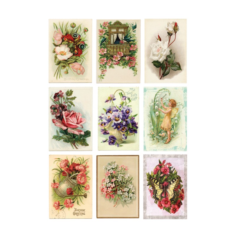 Reprint KlippArk "Cutouts Flowers" A4