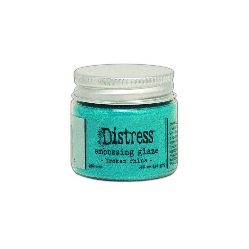 Ranger Distress Embossing Glaze Broken China  Tim Holtz