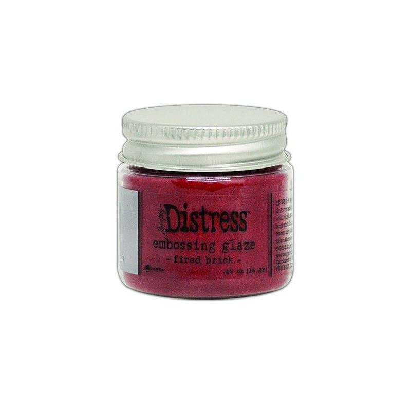 Ranger Distress Embossing Glaze Fired Brick  Tim Holtz