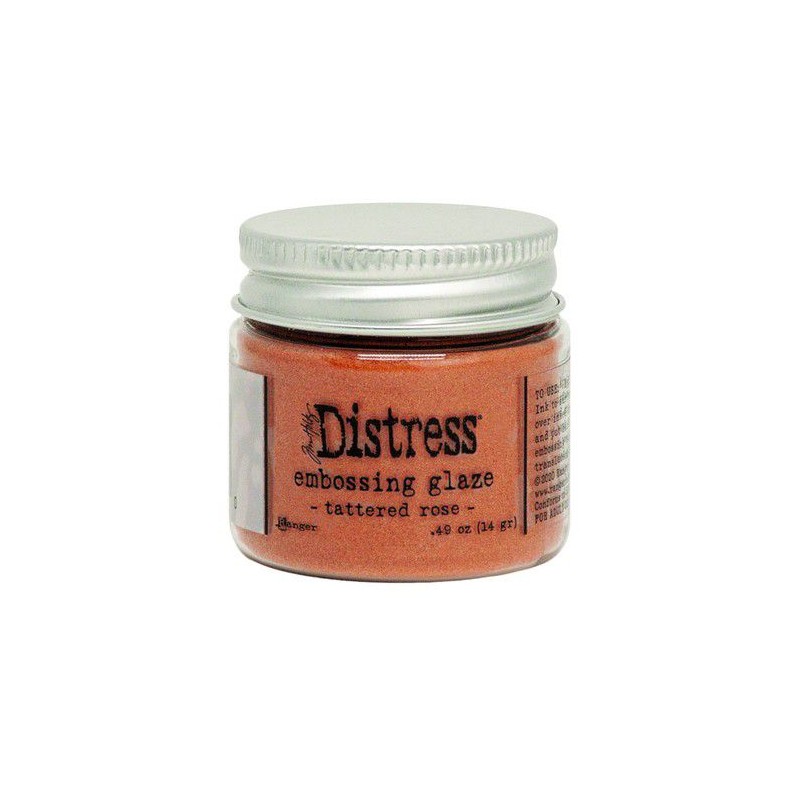 Ranger Distress Embossing Glaze Tattered Rose Tim Holtz