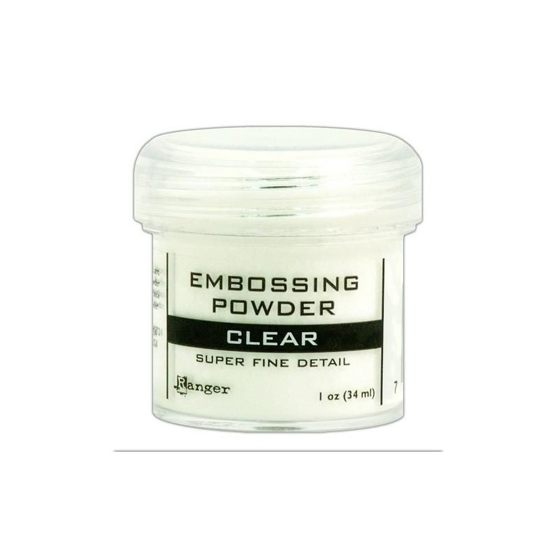 Ranger Embossing Powder 34ml - Super Fine clear