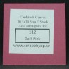 Scrap & Hjälp Cardstock Dark Pink 12"x12" 25 pack eller styckvis SoH112