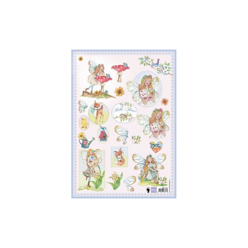 Marianne Design 3D KlippArk "Belle fleur 1" A4  EWK1221