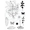 Creative Expressions  Pink ink A6 clear stamp fairy mouse