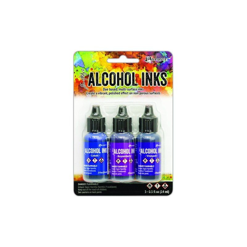 Ranger Alcohol Ink Kits 3x15 ml
