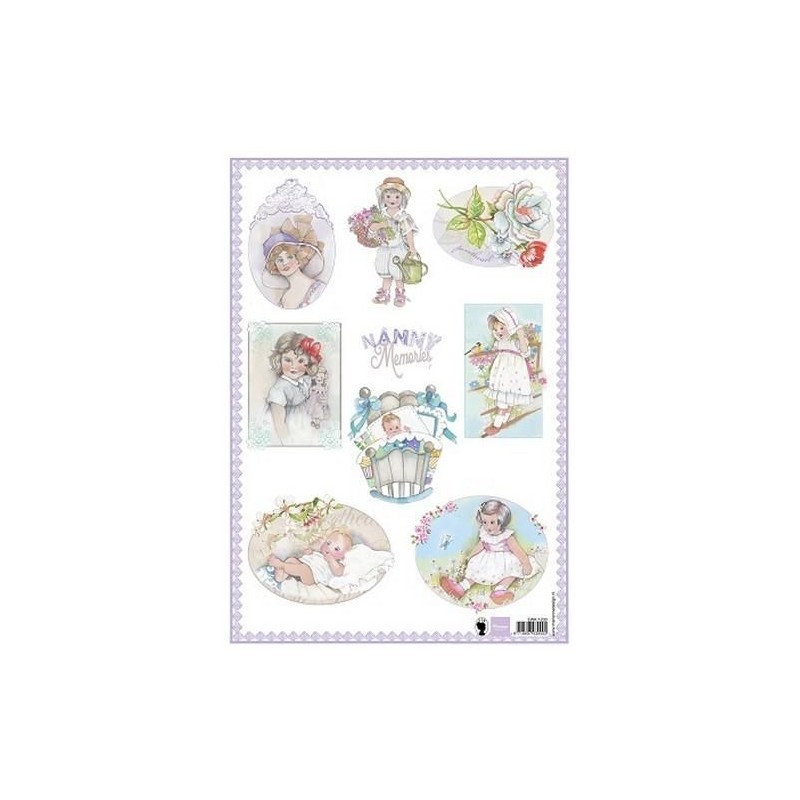 Marianne Design KlippArk "Nanny Memories 1" A4  EWK1230