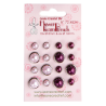 Leane Flower Foam Pearl Brads 16 st, 8mm & 6mm 72.4834