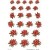 Lazer Design klippark A4 Julblommor