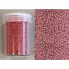 Mini pearls (holeless) Caviar Beads 0,8-1,0mm coral 22 gram  w