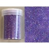 Mini pearls (holeless) Caviar Beads 0,8-1,0mm rainbow purple 22 gram
