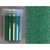 Mini pearls (holeless) Caviar Beads 0,8-1,0mm green 22 gram