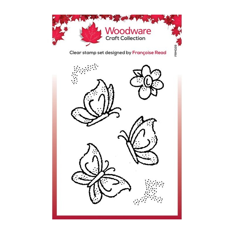 Woodware Clear stamp MINI  9,6 x 6,6 cm FRM029