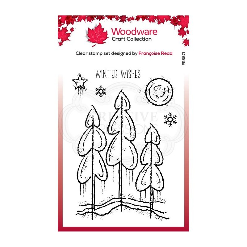 Woodware Clear stamp A6 FRS871