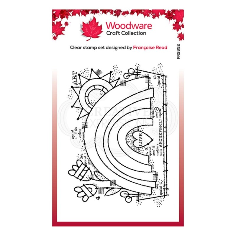 Woodware  Clear stamp  A6