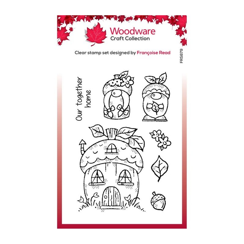 Woodware Clear stamp A6 FRS879