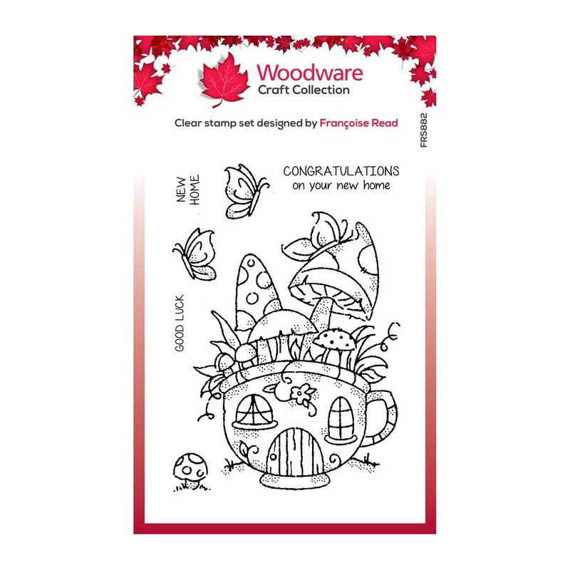 Woodware Clear stamp A6 FRS882