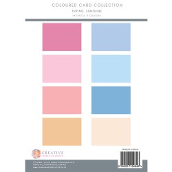 The Paper Boutique  Spring sunshine A4 coloured card collection