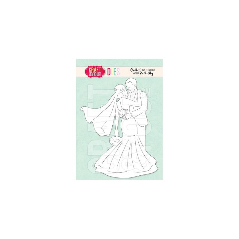Craft&You Cutting Die Brudpar CW158
