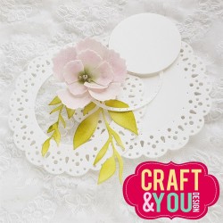 Craft&You Cutting Die "Sweet Doily" CW143