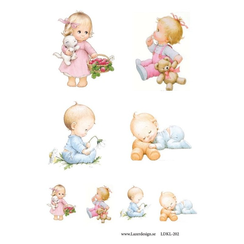 Lazer Design KlippArk "Babybild" A4