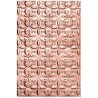 SIZZIX 3-D Textured EMBOSSINGFOLDER A6 Adorned Tile