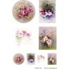 Lazer Design KlippArk "Blommor" A4