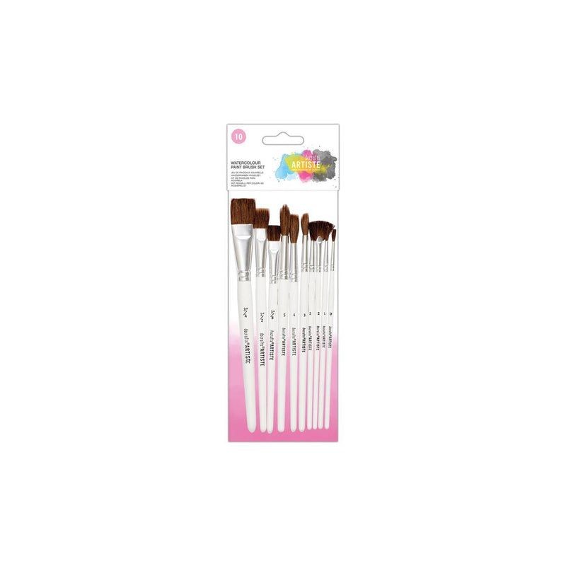 Artiste Penslar "Watercolour Paint Brush Set - 10 pcs"