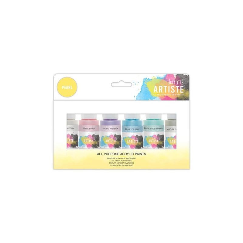 Artiste "Acrylic Pack - Pearlescent" 6st x 59ml