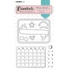 Studio Light Stamp & Cutting Die Planner Essentials nr.01  110x140mm