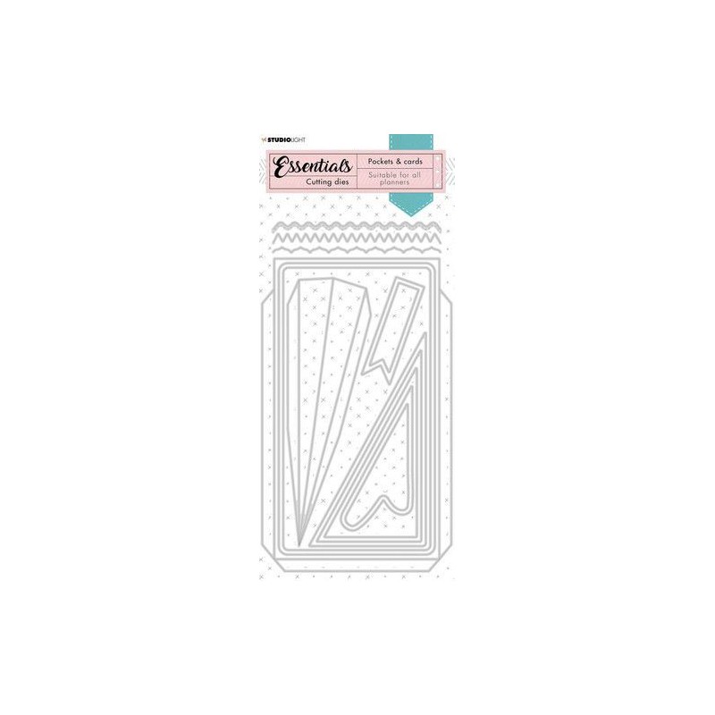 Studio Light Cutting Die Planner Essentials nr.111  128x234 mm