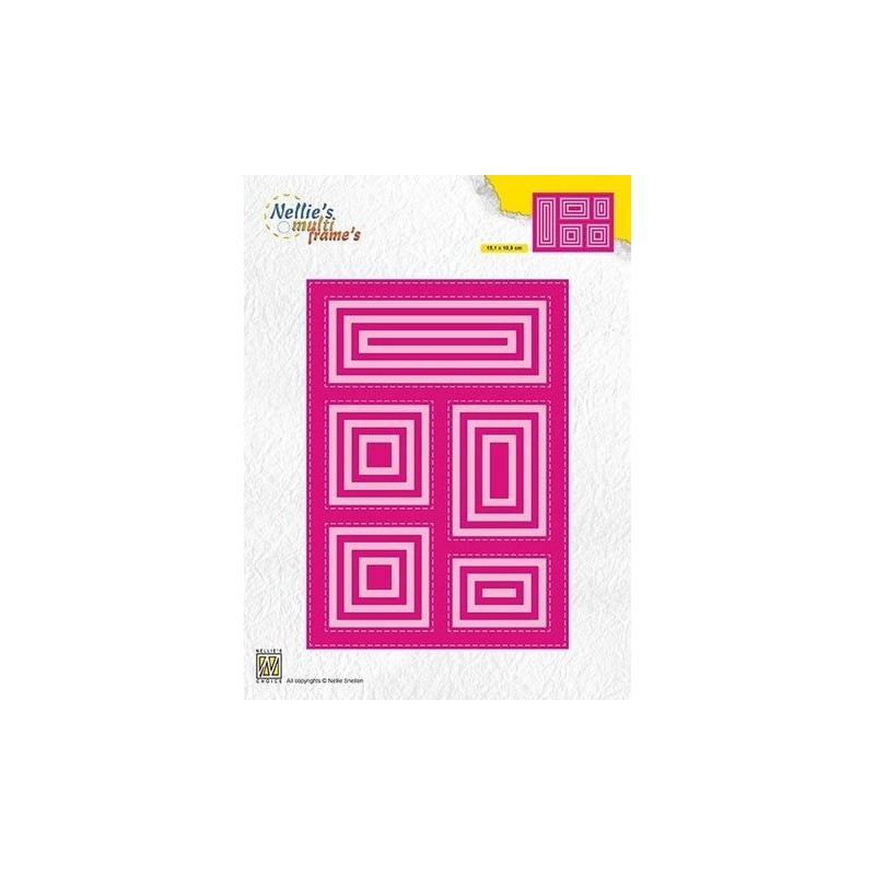 Nellie's Choice MULTIFRAME “Block die - rectangle” MFD127
