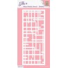 Nellie`s Choice Mixed Media Stencils slimline Labyrinth 85x205mm