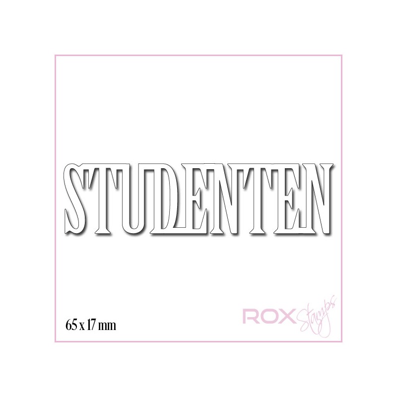 Rox Stamps DIE Studenten