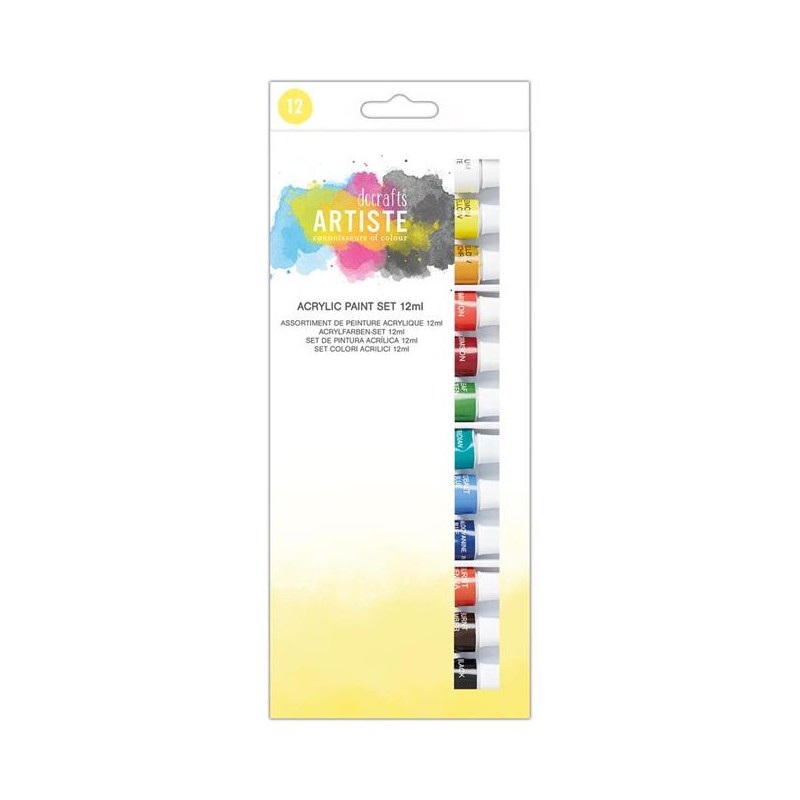 Artiste "Acrylic Paint Set 12ml - 12 st"