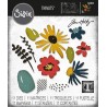 SIZZIX/TIM HOLTZ THINLITS DIE "Modern Floristry"