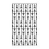 Vaessen Creative Embossing folder MINI Ornate arrows stl 7,5x12,6 cm