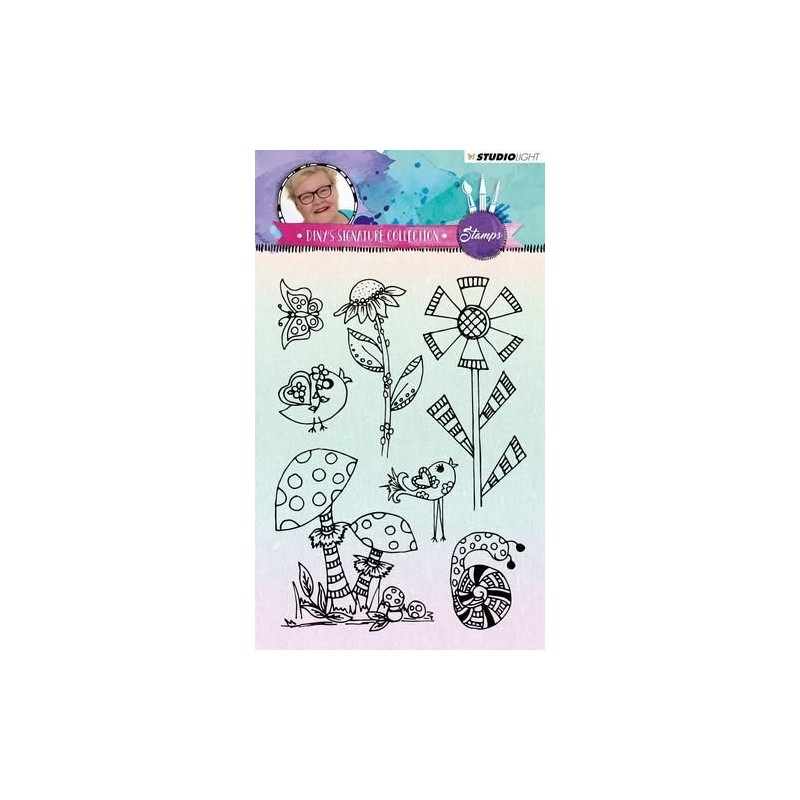 Studio Light Stamp A6 Diny Signature Collection nr.02