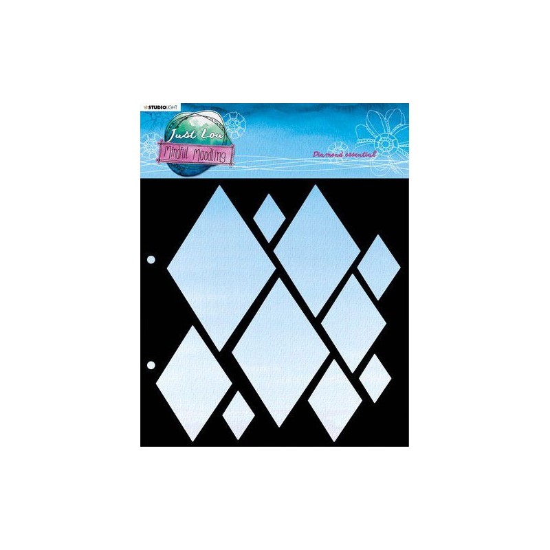 Studio Light Mask Stencil Just Lou Essentials nr.95  203x203mm
