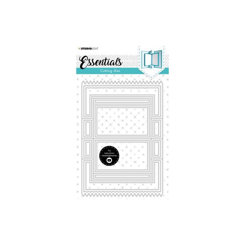 Studio Light Cutting Die Cardshape Essentials nr.125  142x202mm