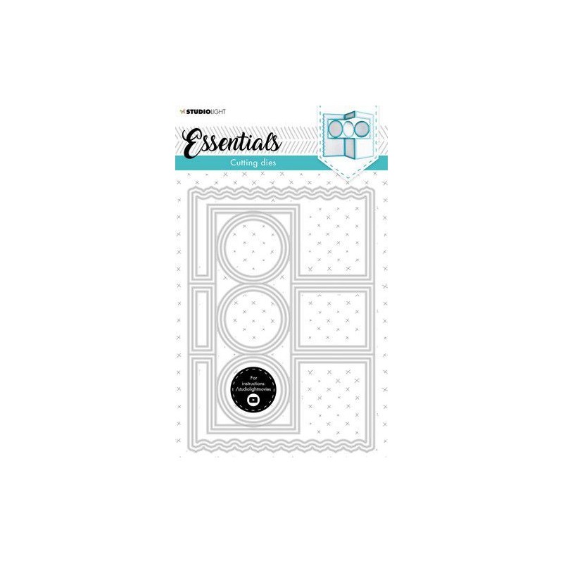 Studio Light Cutting Die Cardshape Essentials nr.124  142x202mm