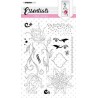 Studio Light Clear Stamp Flowers Essentials nr.119  148x210mm
